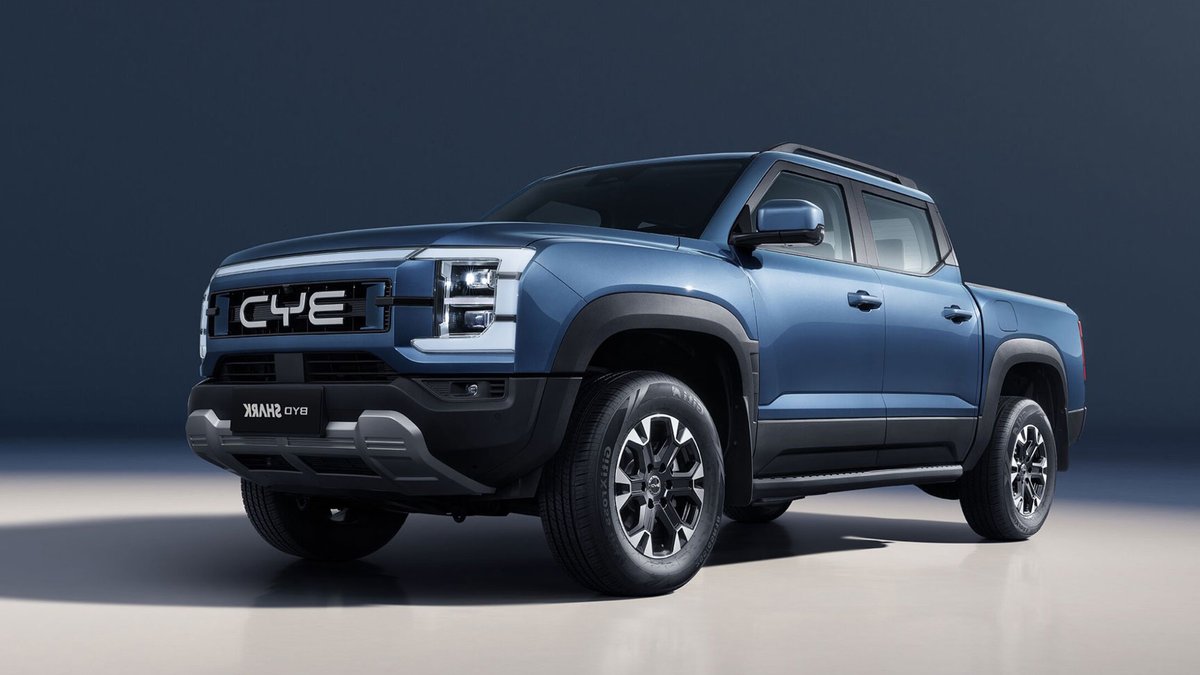 BYD Shark Hybrid Pickup Launched - byd shark