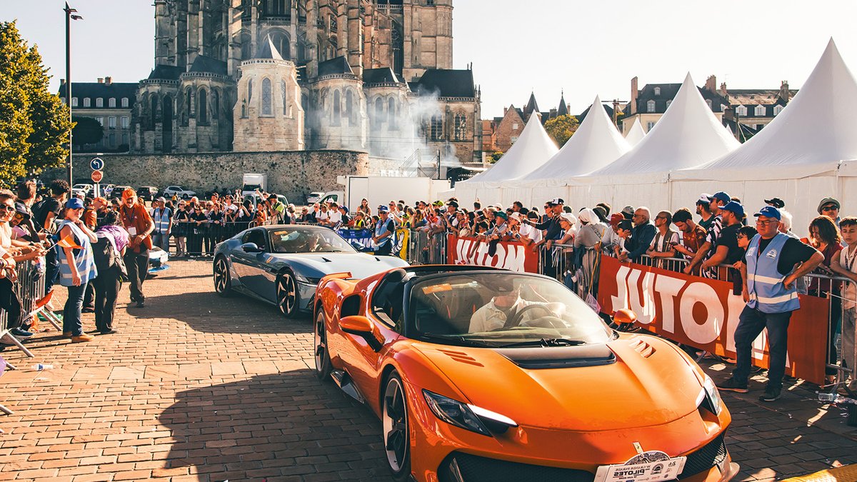 Ferrari 296 Speciale Navigates Le Mans Parade Chaos - ferrari 296 speciale