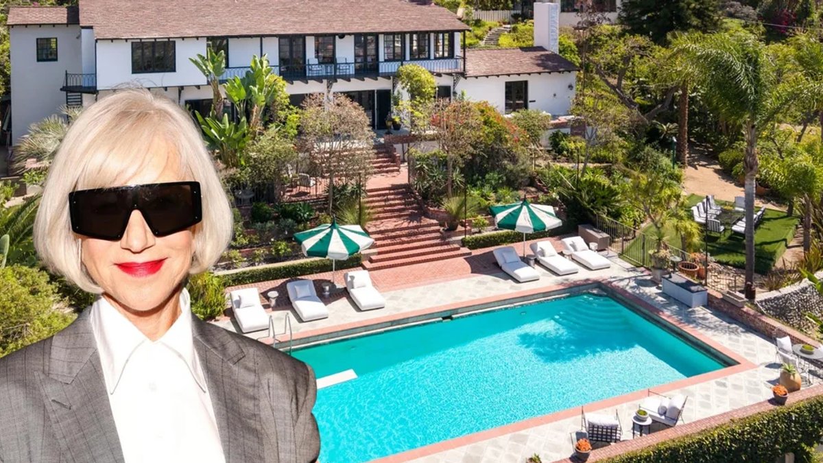 Helen Mirren sells historic Hollywood estate Helen Mirren sells historic Hollywood estate - hollywood estate