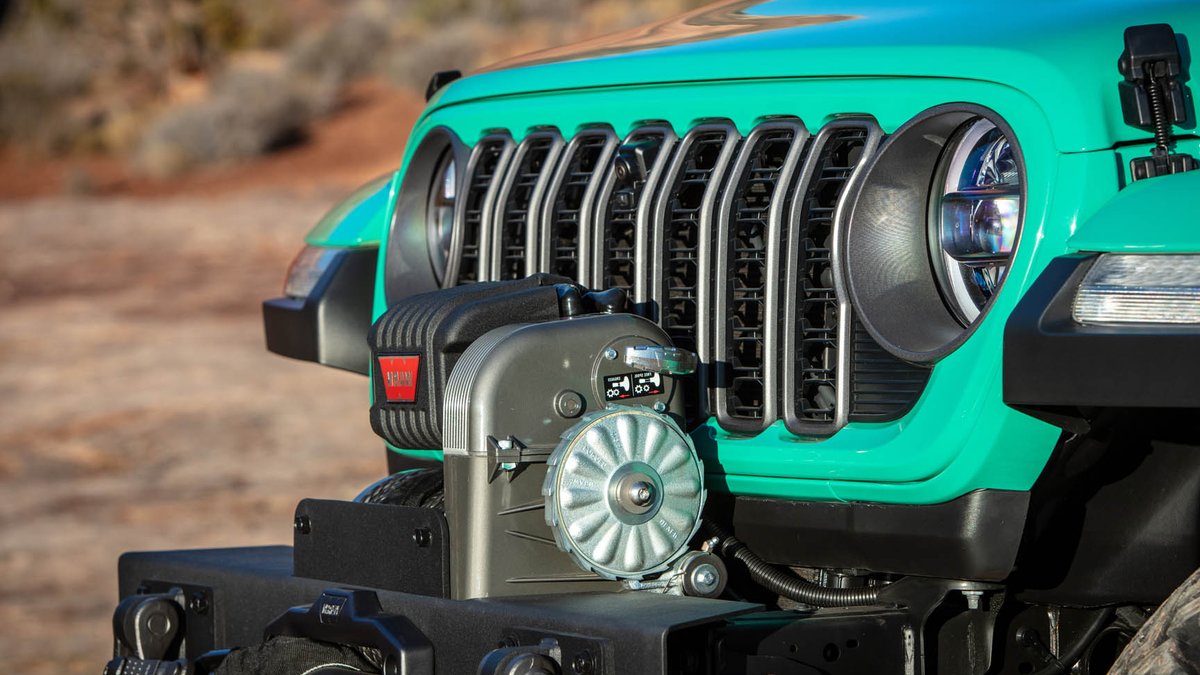 Jeep Ram Could Use EV Motor for Winch Jeep Ram Could Use EV Motor for Winch - electric winch