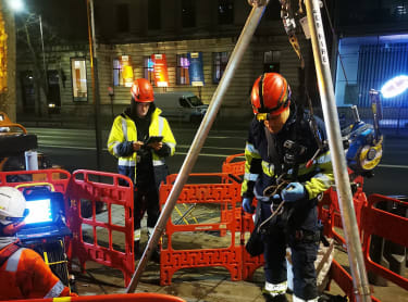 What services can ESS’s Confined Space Rescue Team offer?