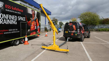 Davit Arm Extended Reach Tow Bar System Main Image