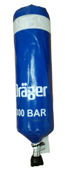 Draeger 6.8 litre 300 Bar Carbon Cylinder Thumbnail 2