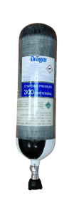 Draeger 9 litre 300 Bar Carbon Cylinder