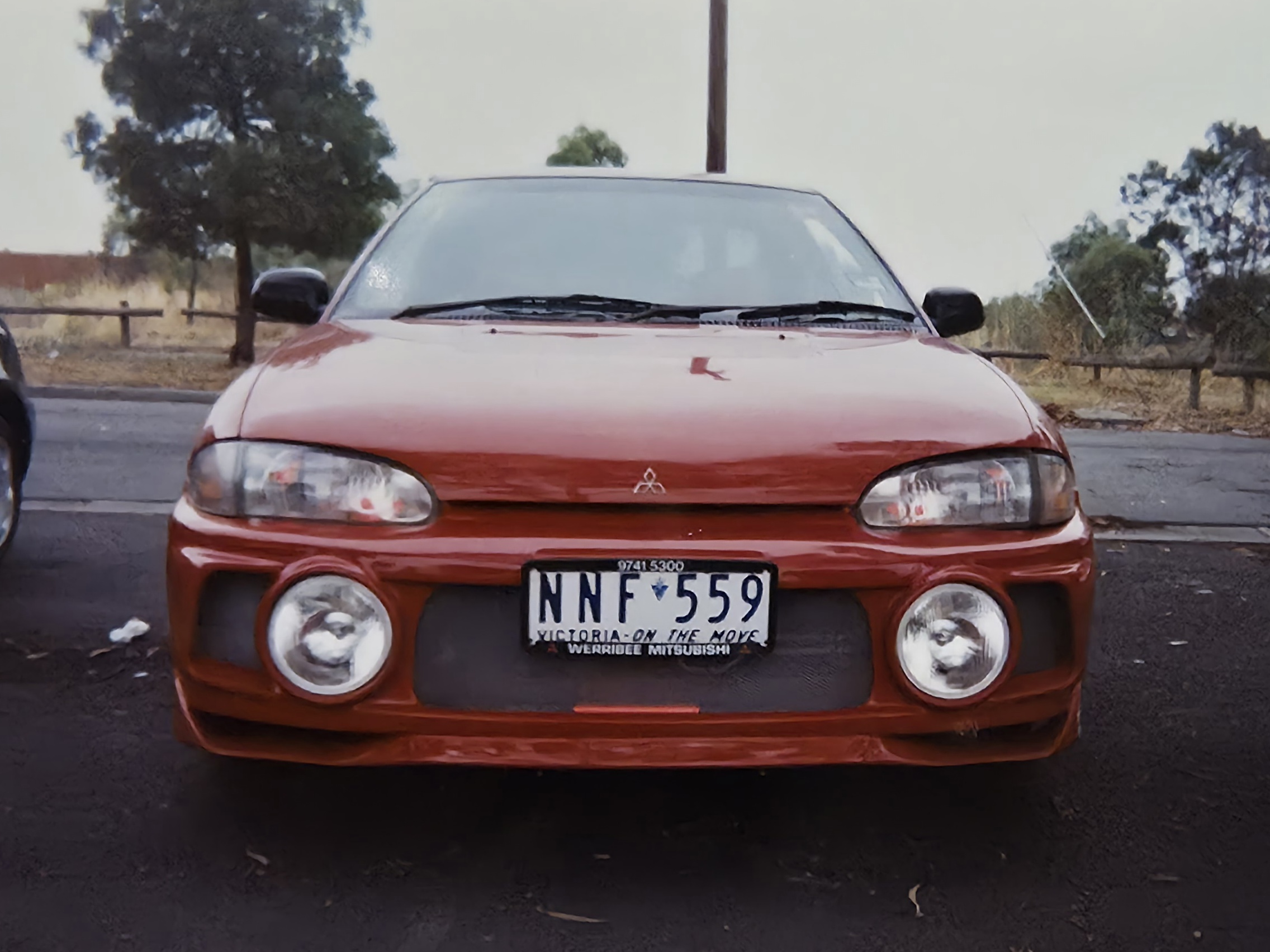 1994 Mitsubishi Lancer CC — Evo 4 front bumper