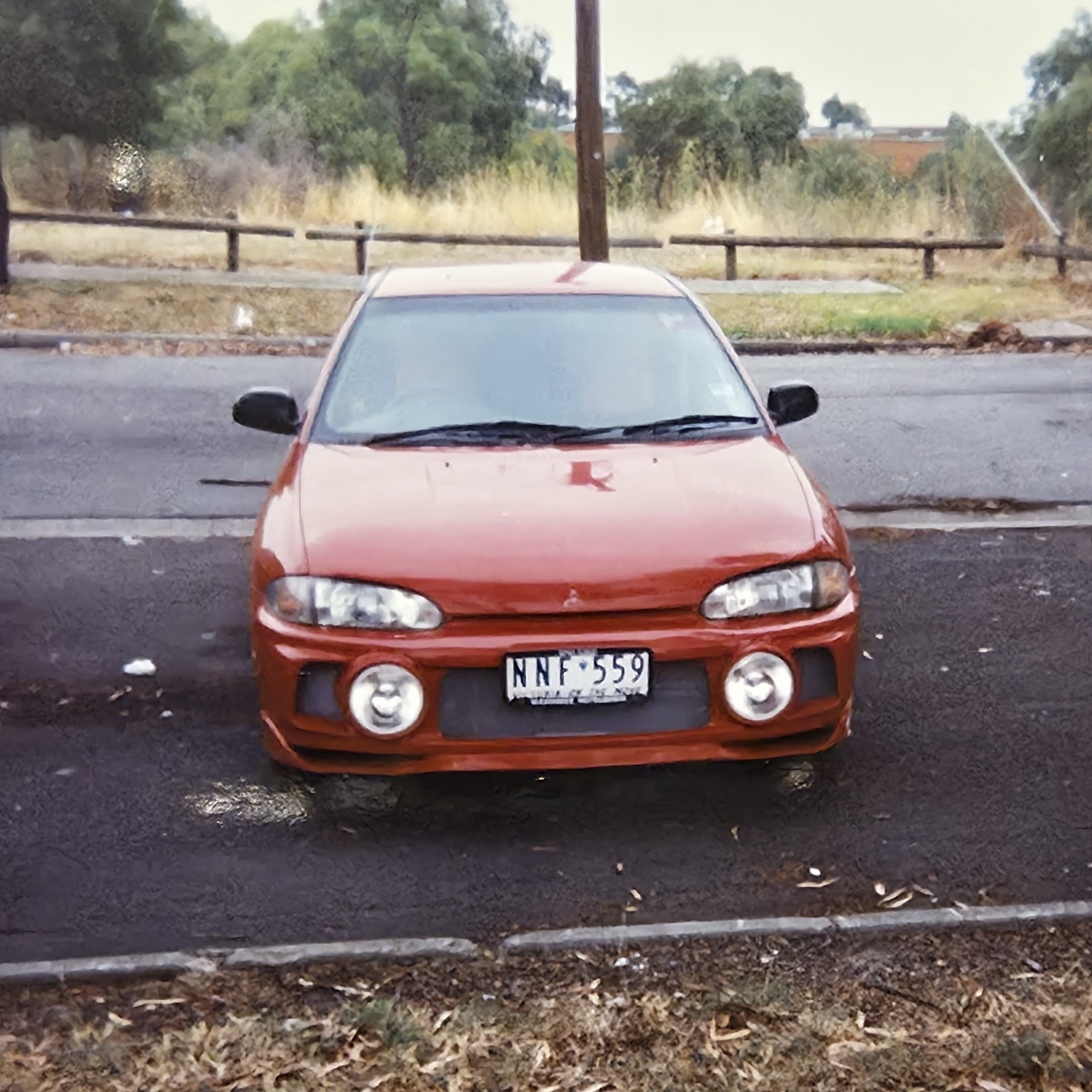 Red. Two Doors. JDM.