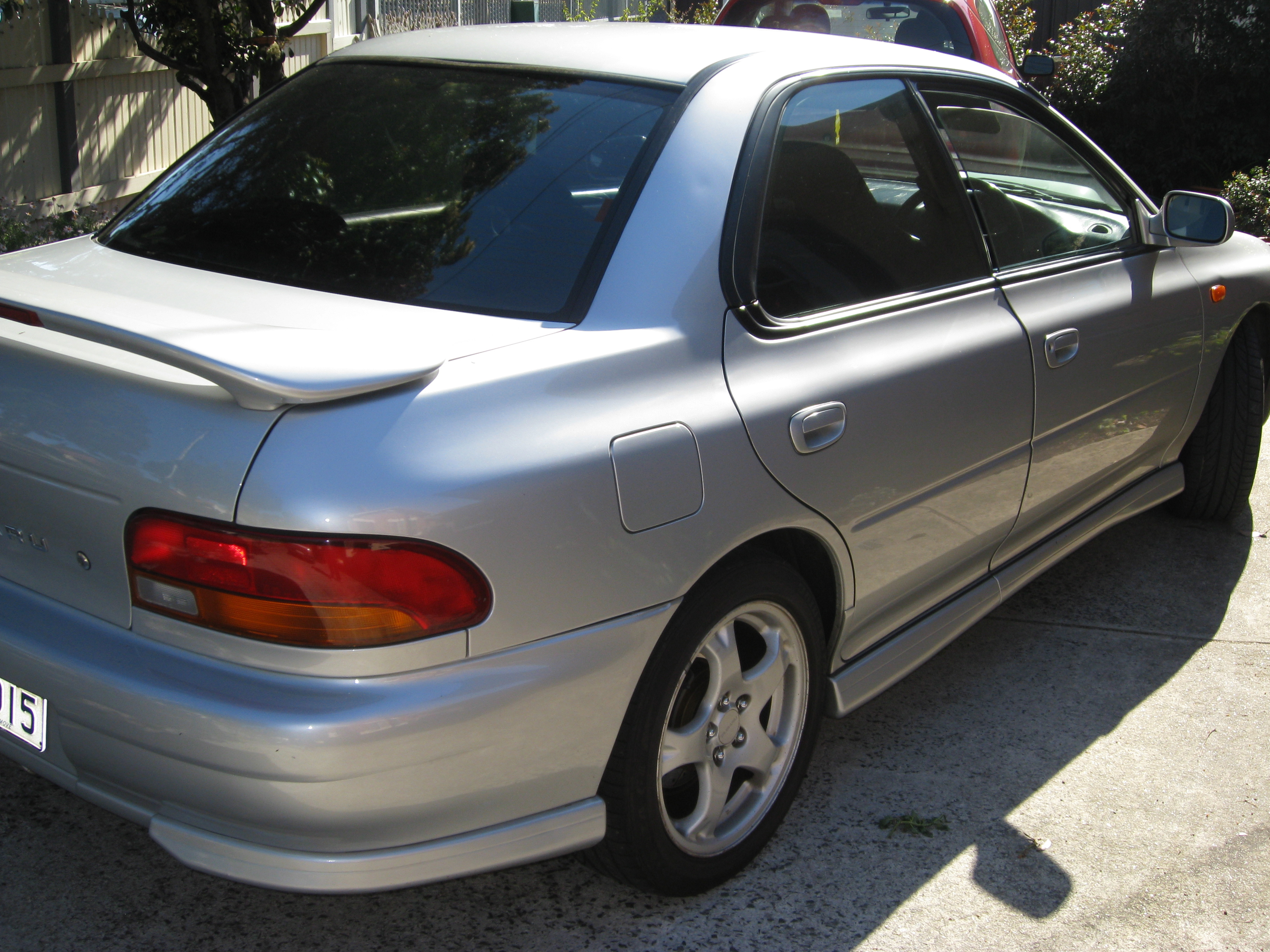 1997 Subaru Impreza WRX GC8 — rear three quarter