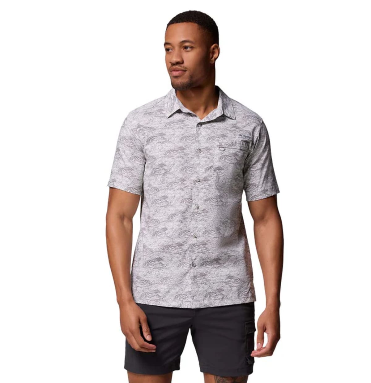 COLUMBIA PFG WILD CAST™ CAMP SHIRT MANGA CORTA CABALLERO - Imagen 1