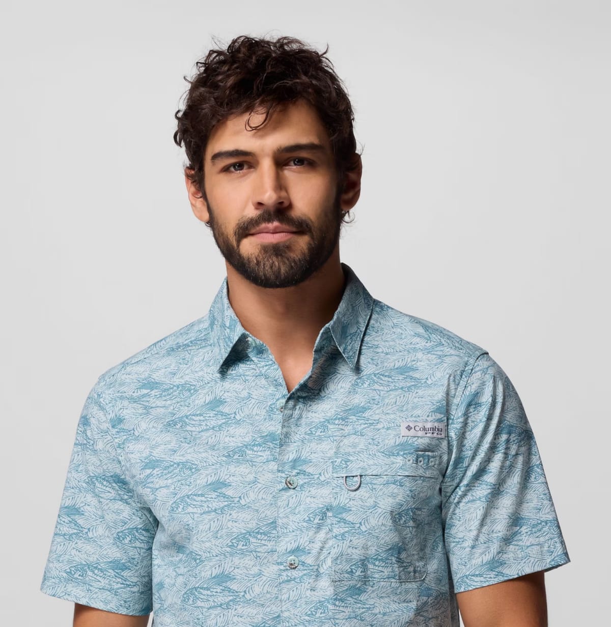 COLUMBIA PFG WILD CAST™ CAMP SHIRT MANGA CORTA CABALLERO - Imagen 1