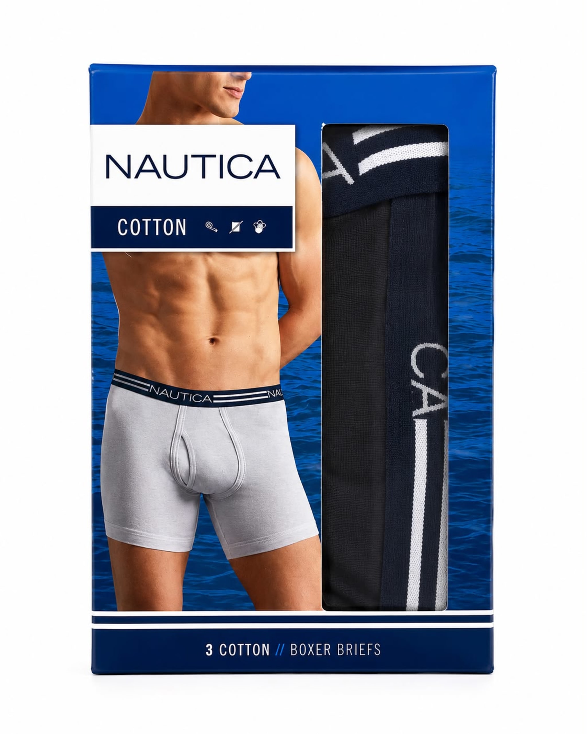 NAUTICA BOXER BRIEF CABALLERO