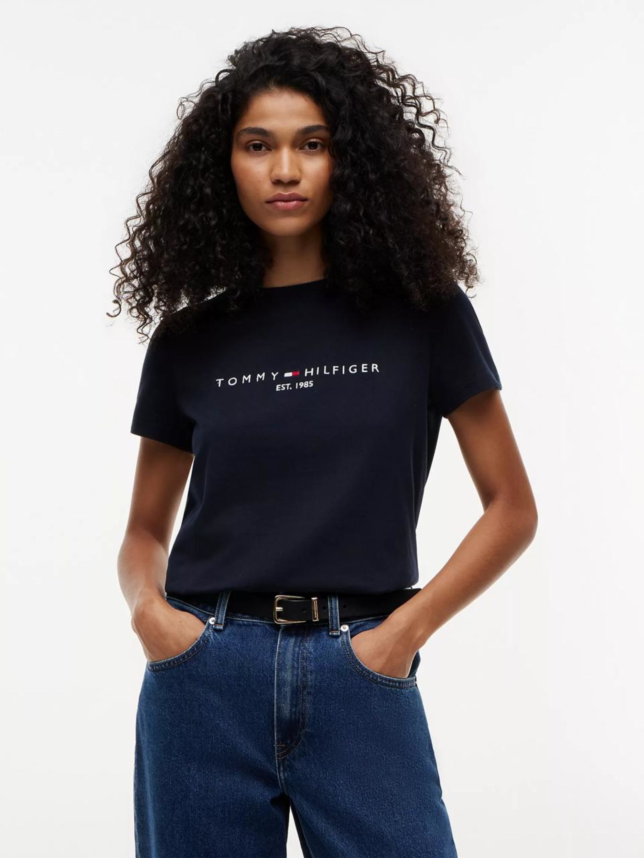 TOMMY HILFIGER CAMISETA CUELLO REDONDO DAMA