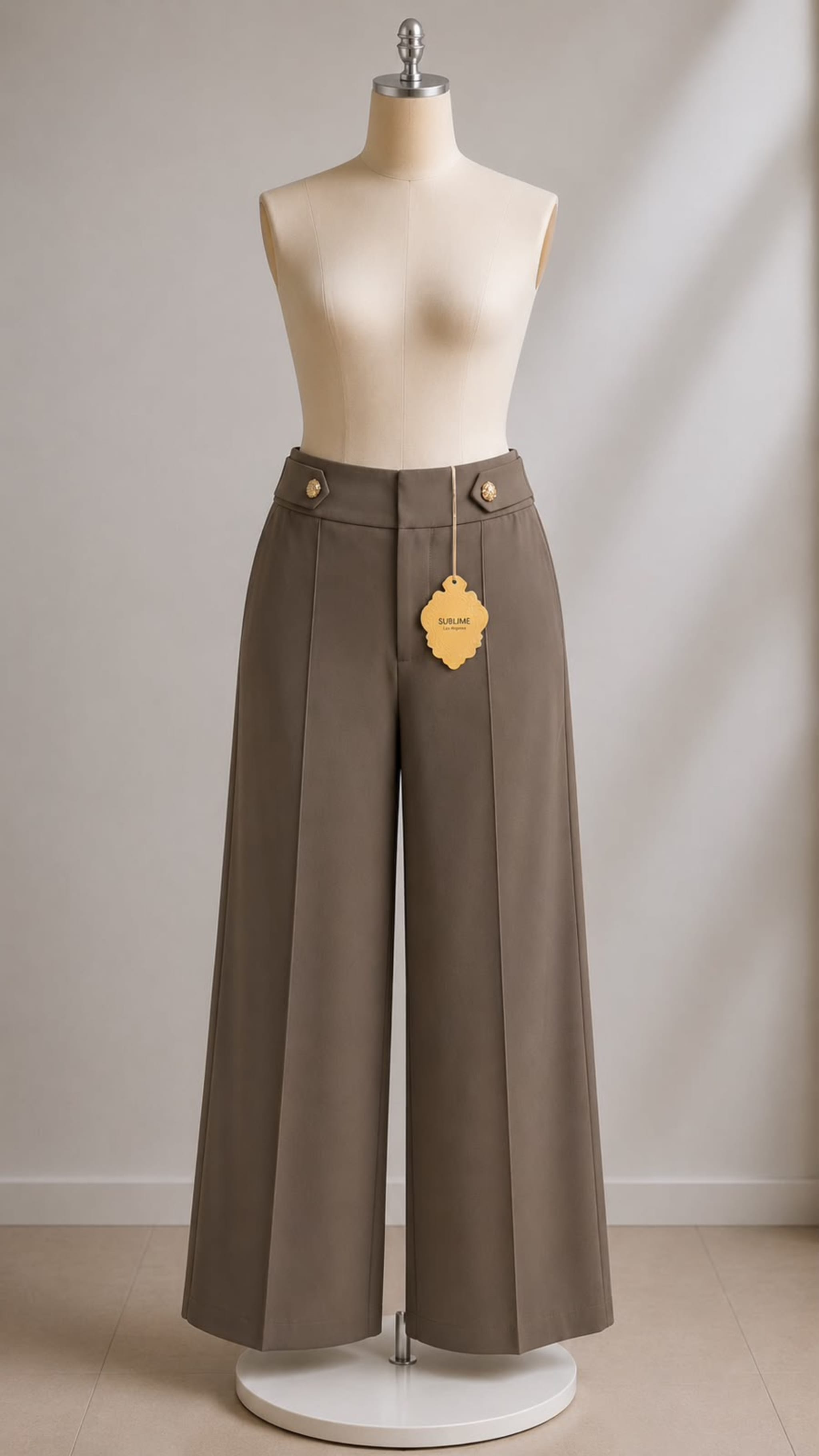 PANTALÓN PALAZZO LARGO DAMA