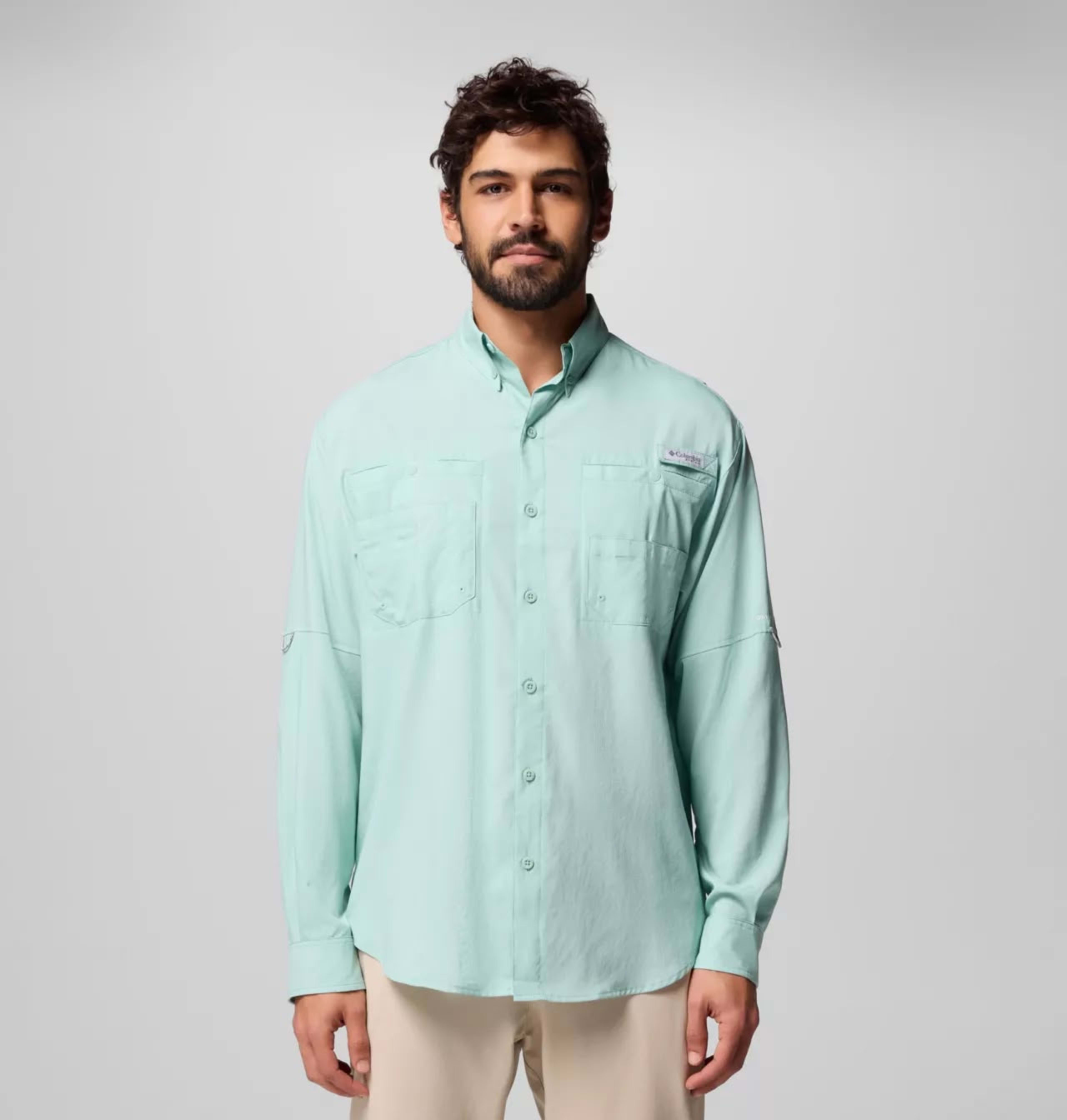 COLUMBIA TAMIAMI MANGA LARGA CABALLERO