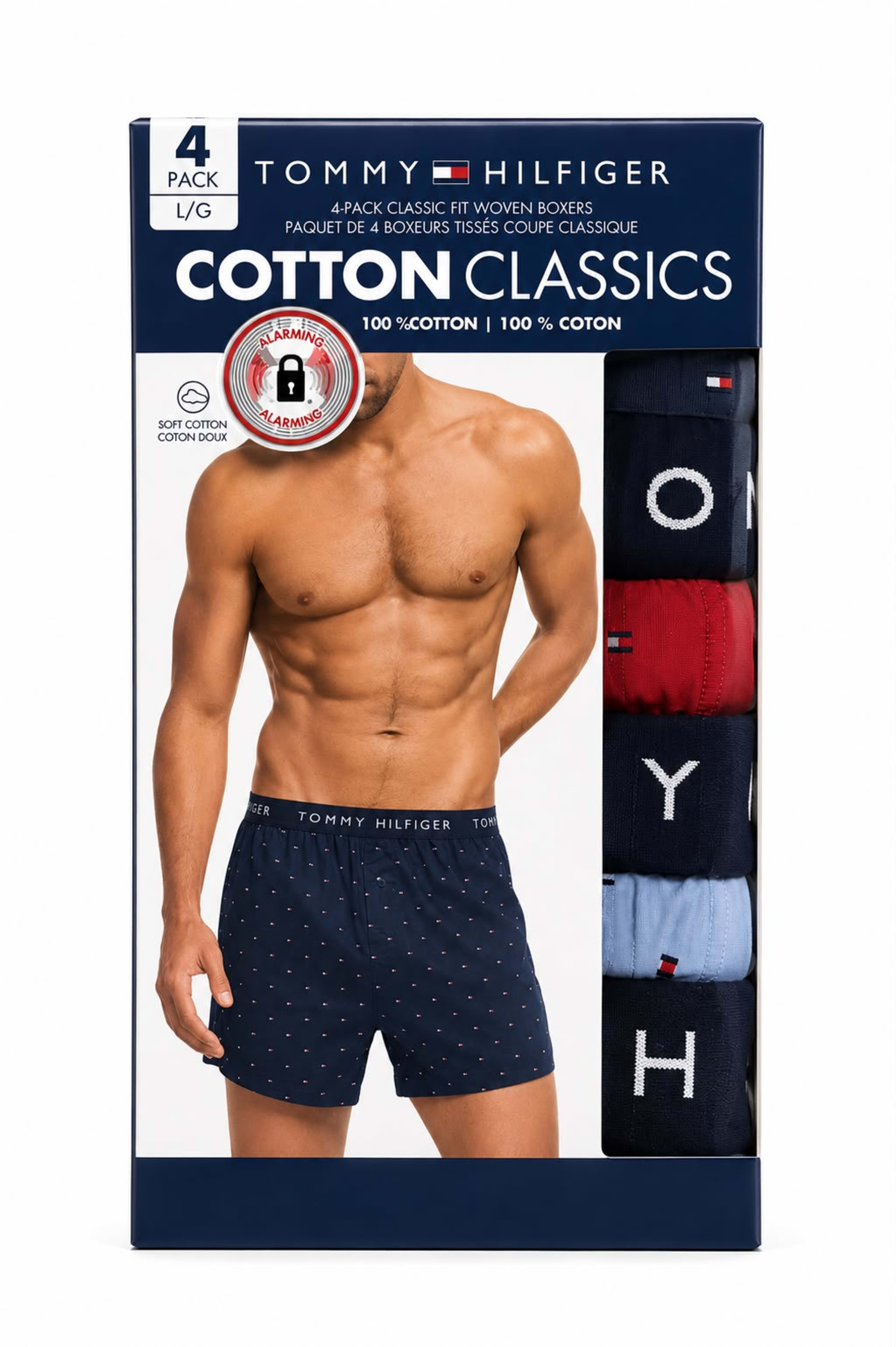 TOMMY HILFIGER BOXER CABALLERO 4P
