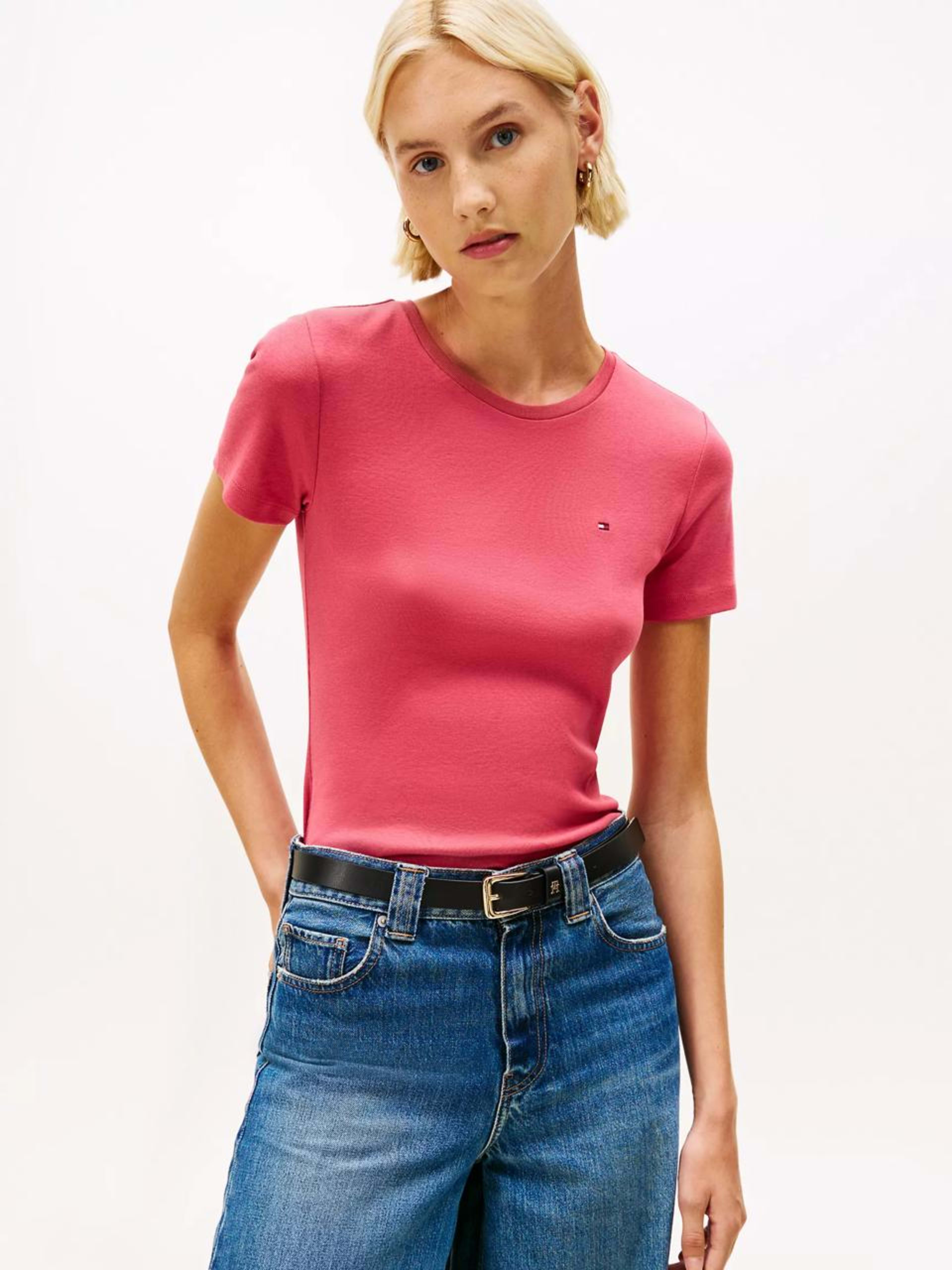 TOMMY HILFIGER CAMISETA CUELLO REDONDO DAMA