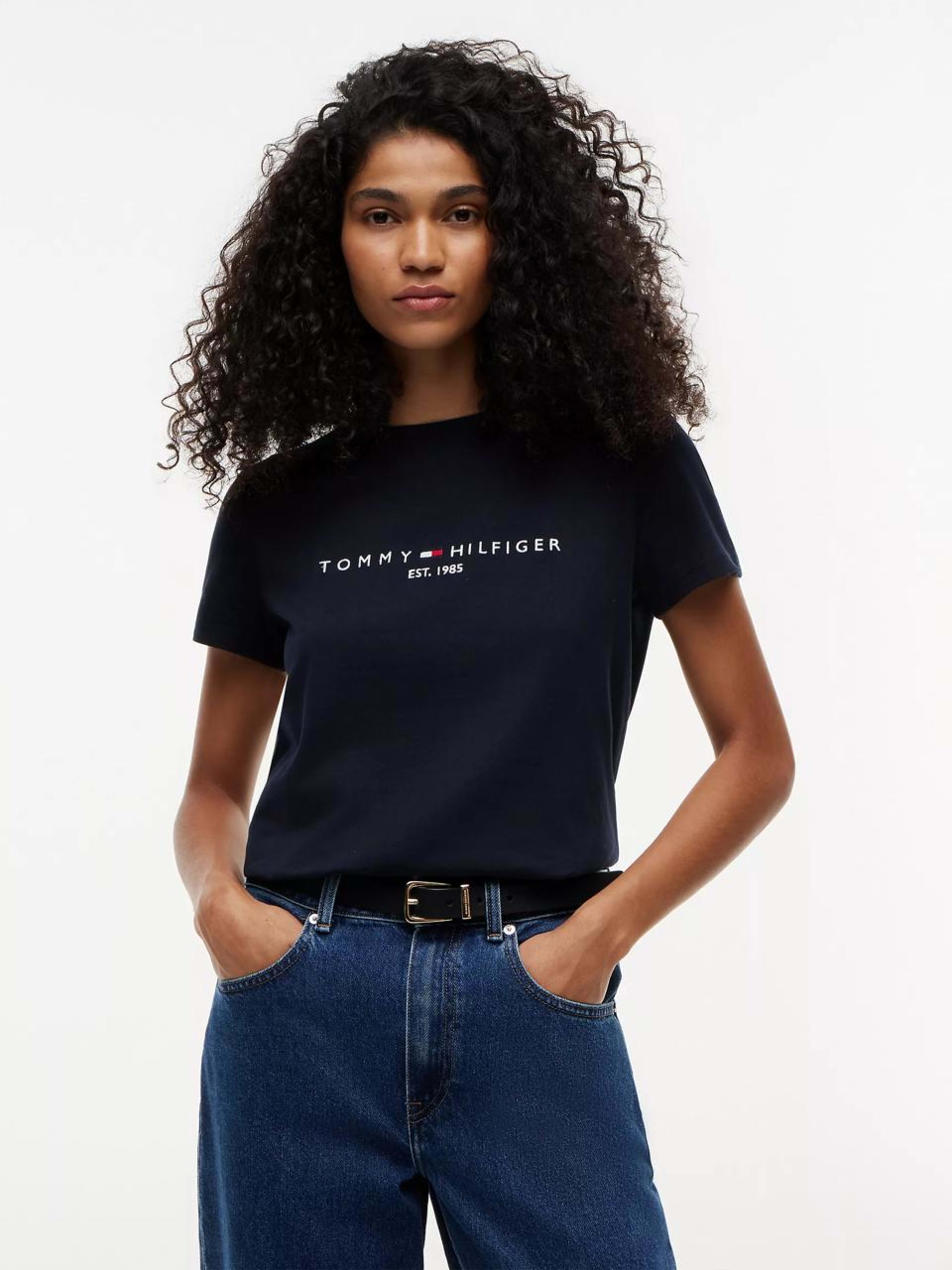 TOMMY HILFIGER CAMISETA CUELLO REDONDO DAMA