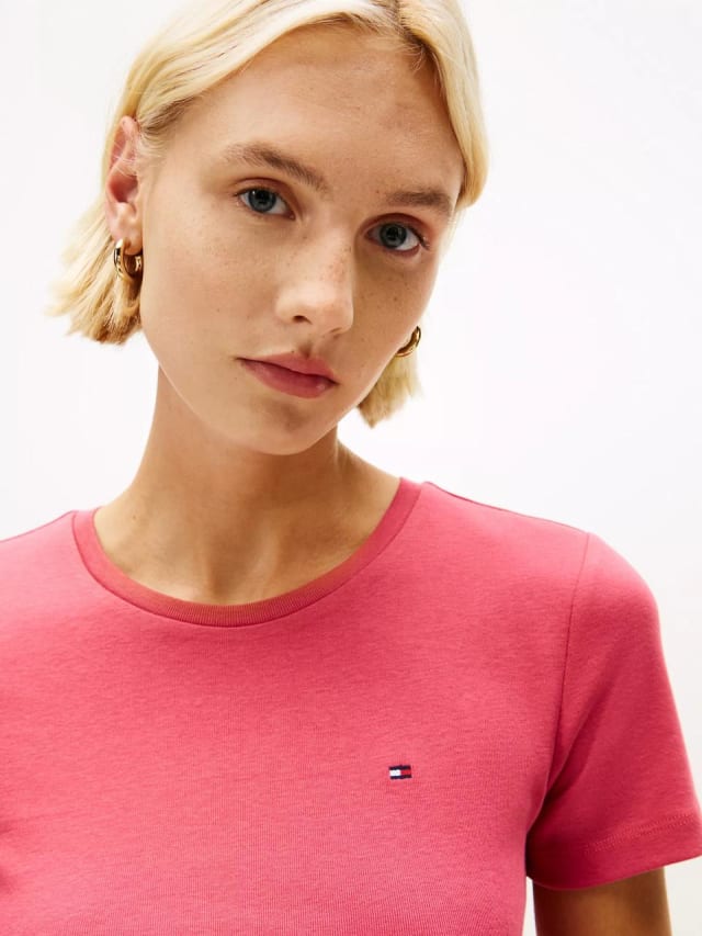 TOMMY HILFIGER CAMISETA CUELLO REDONDO DAMA