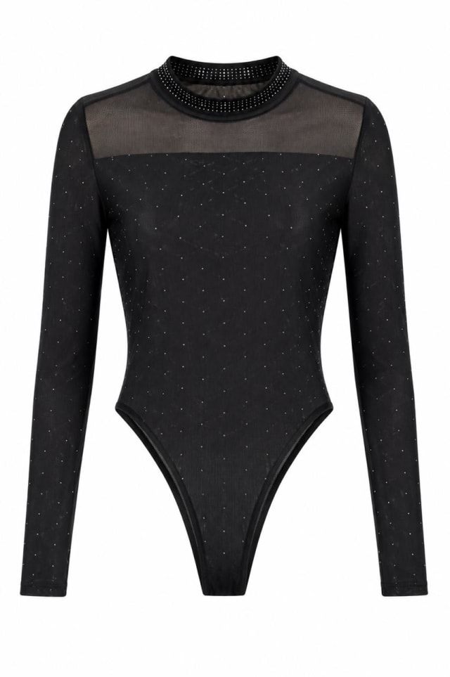 BODY TRANSPARENTE DAMA