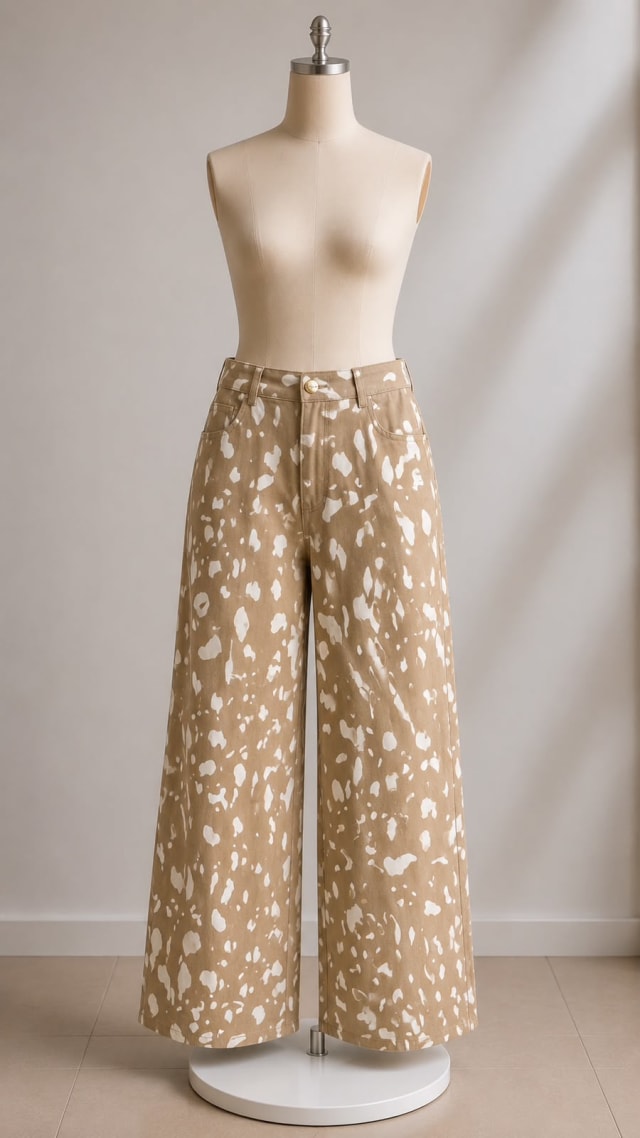 PANTALÓN PALAZZO ESTAMPADO DAMA