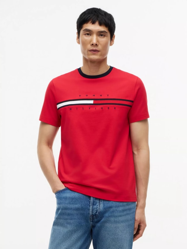 TOMMY HILFIGER CAMISETA CUELLO REDONDO CABALLERO