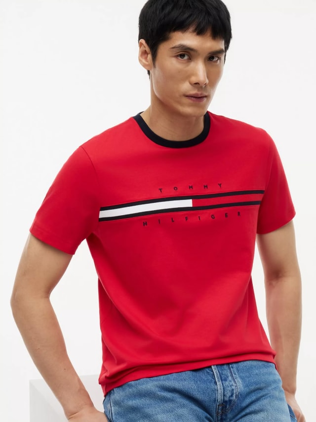 TOMMY HILFIGER CAMISETA CUELLO REDONDO CABALLERO