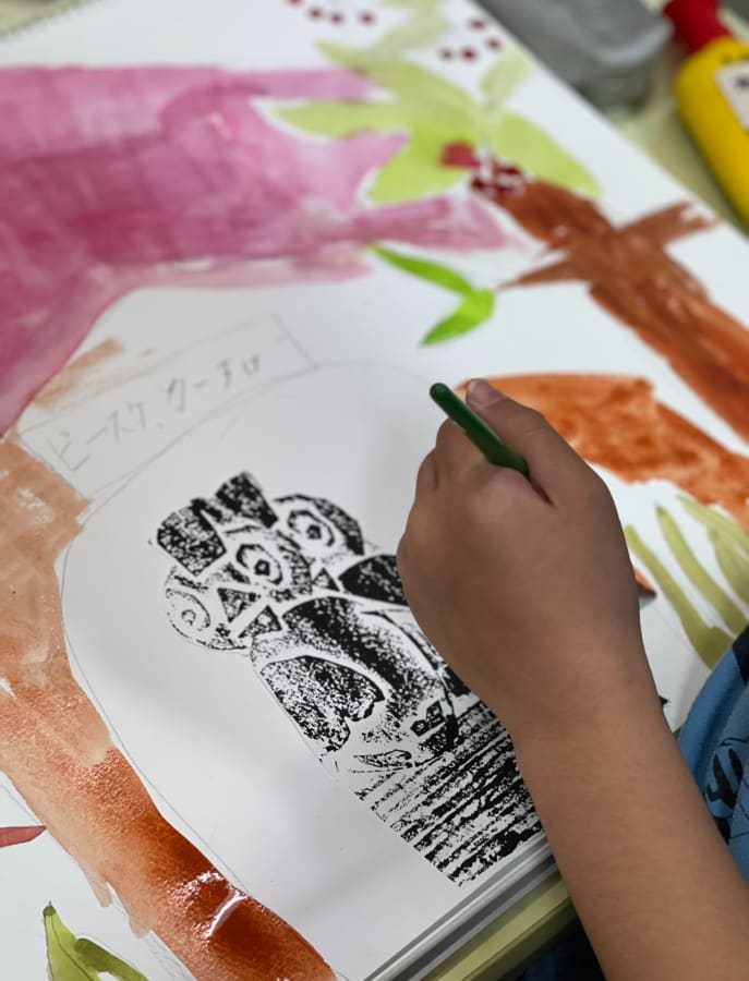 絵画造形教室アトリエレゴット福山cocokara校