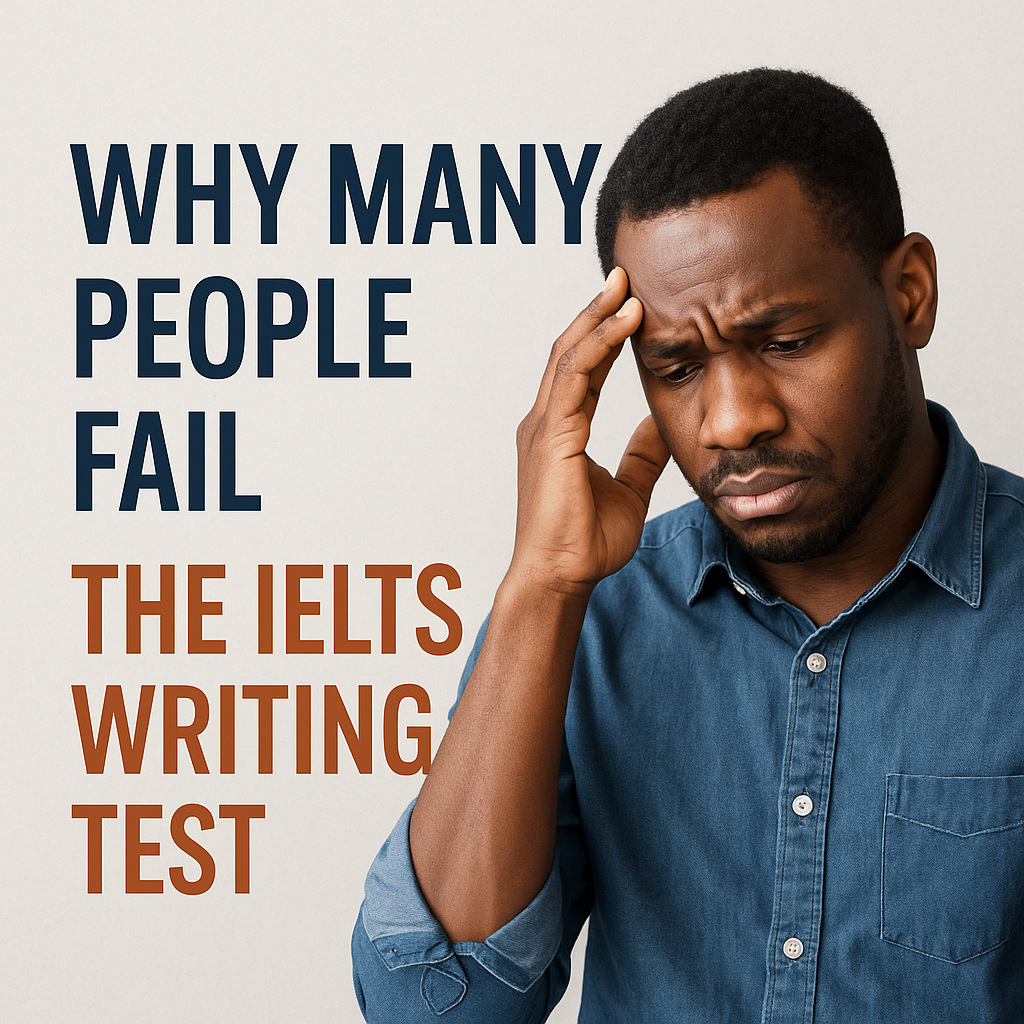 Why Many People Fail the IELTS Writing Test (and How to Avoid It)