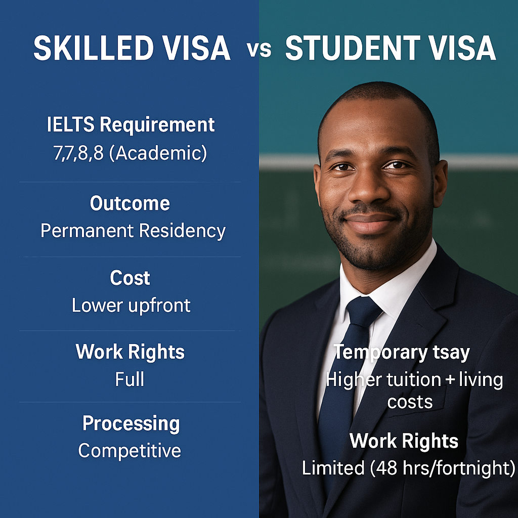 Skilled Visa vs. Student Visa: Which Pathway Works Best for Teachers Moving to Australia?