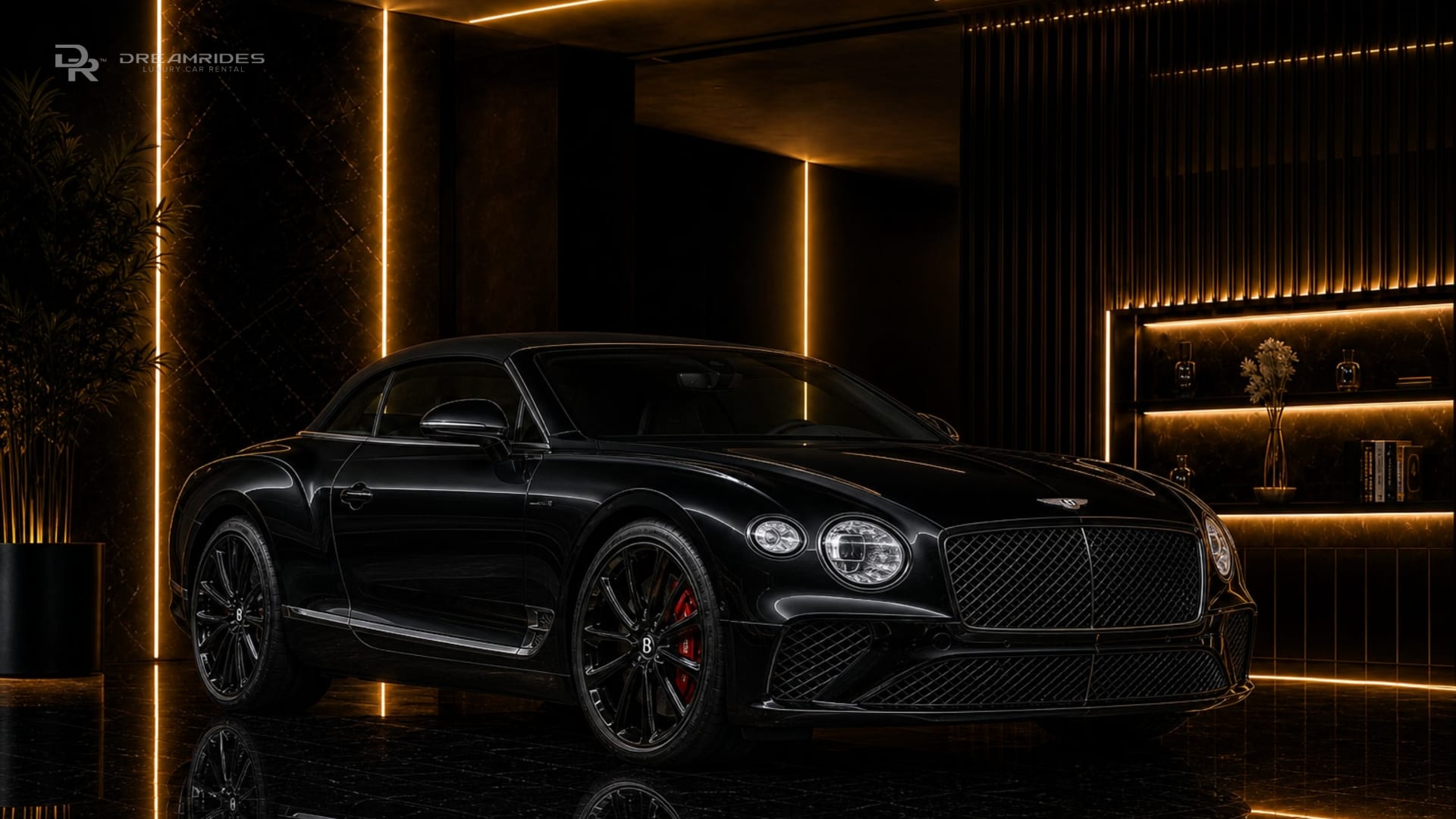 Bentley Continental GTC Speed luxury car rental in Dubai