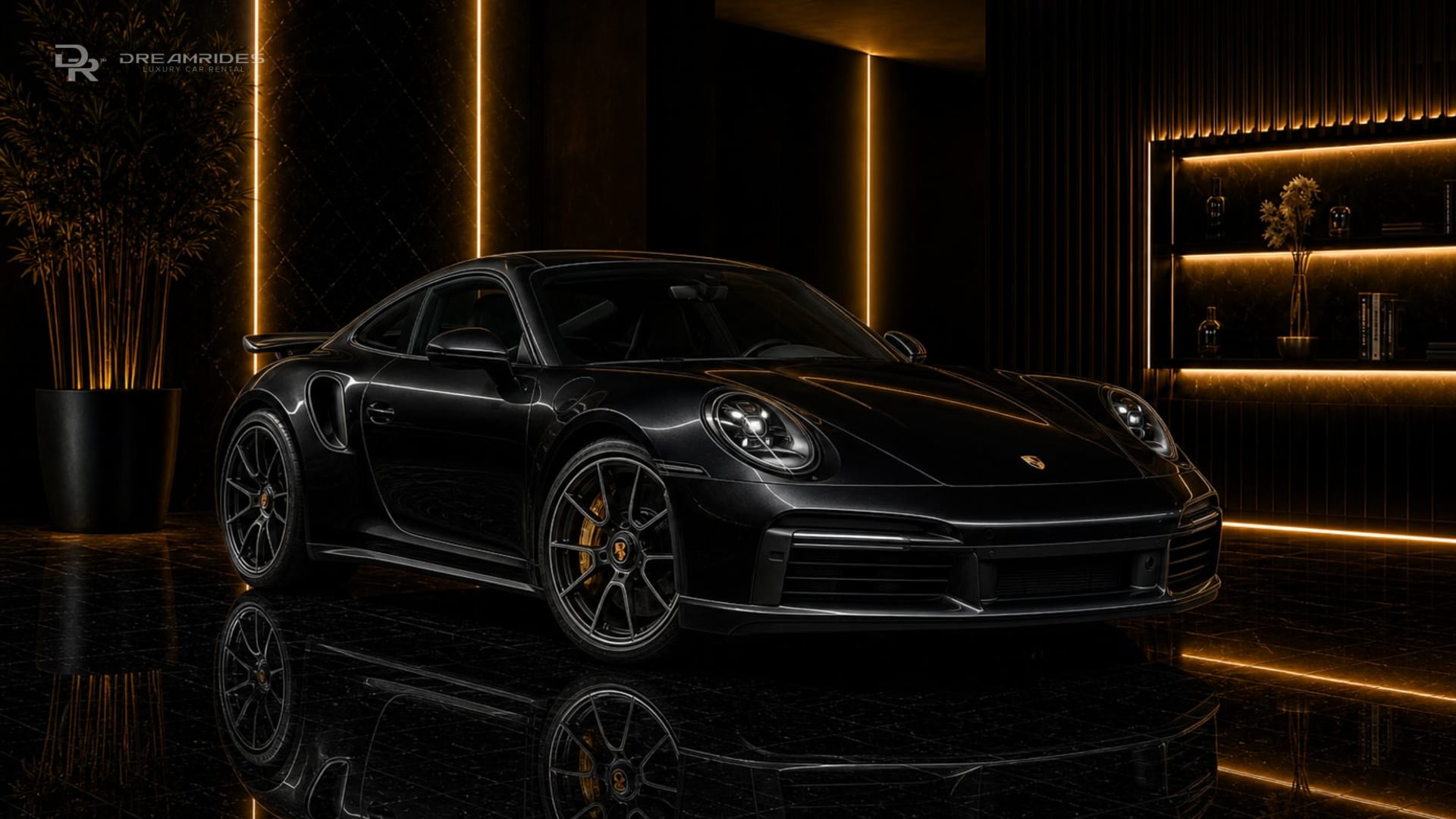 Porsche 911 Turbo S luxury car rental in Dubai
