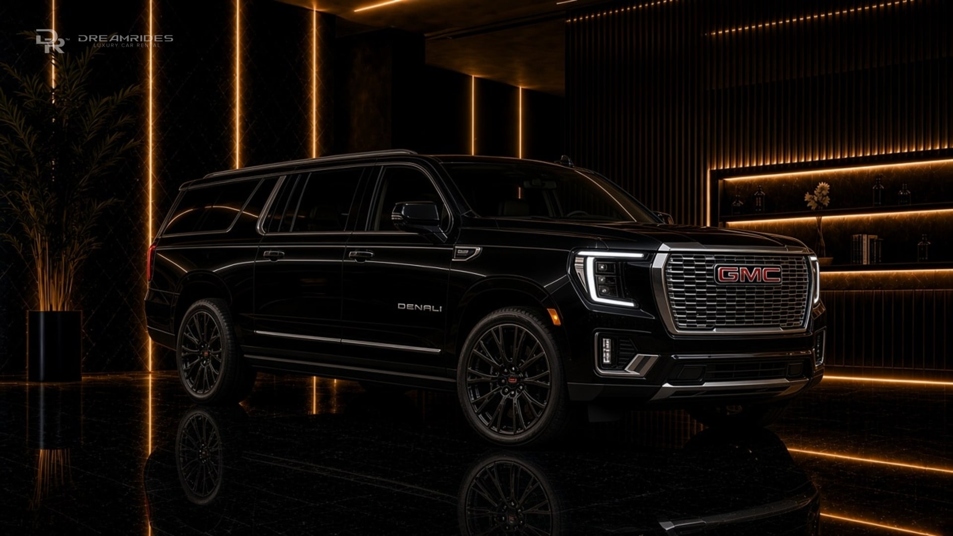 Actual GMC Yukon XL Denali Old Shape available from DreamRides Dubai