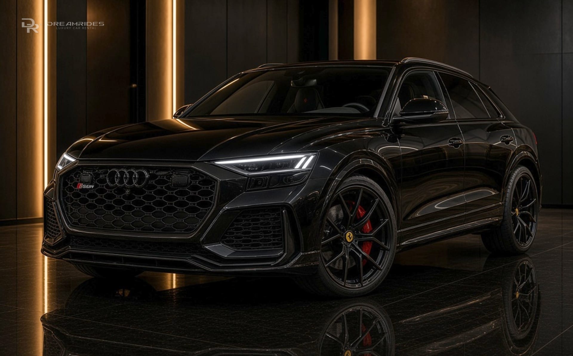 Audi RSQ8 luxury SUV rental in Dubai