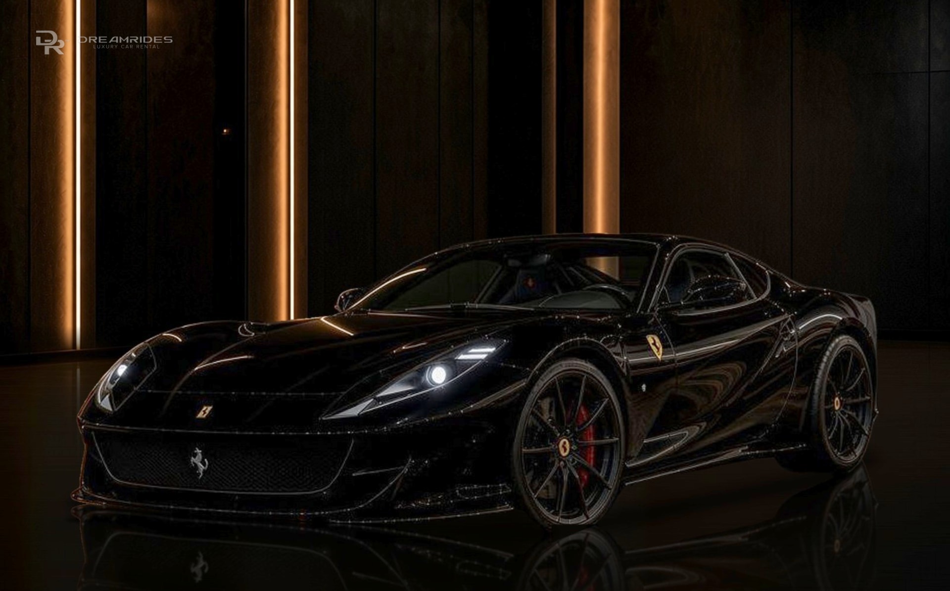 Ferrari 812 Superfast luxury car rental in Dubai