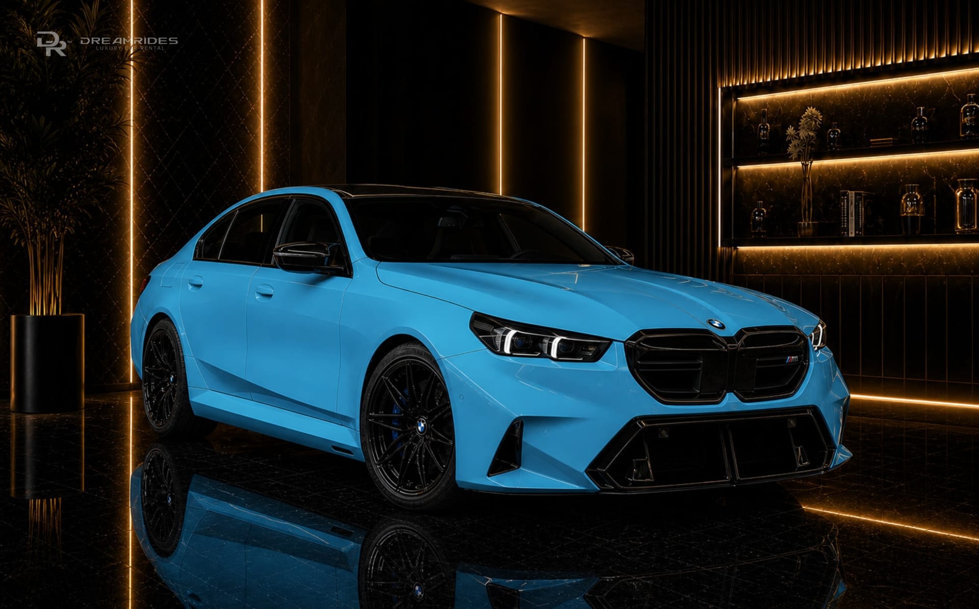 Actual BMW M5 available from DreamRides Dubai