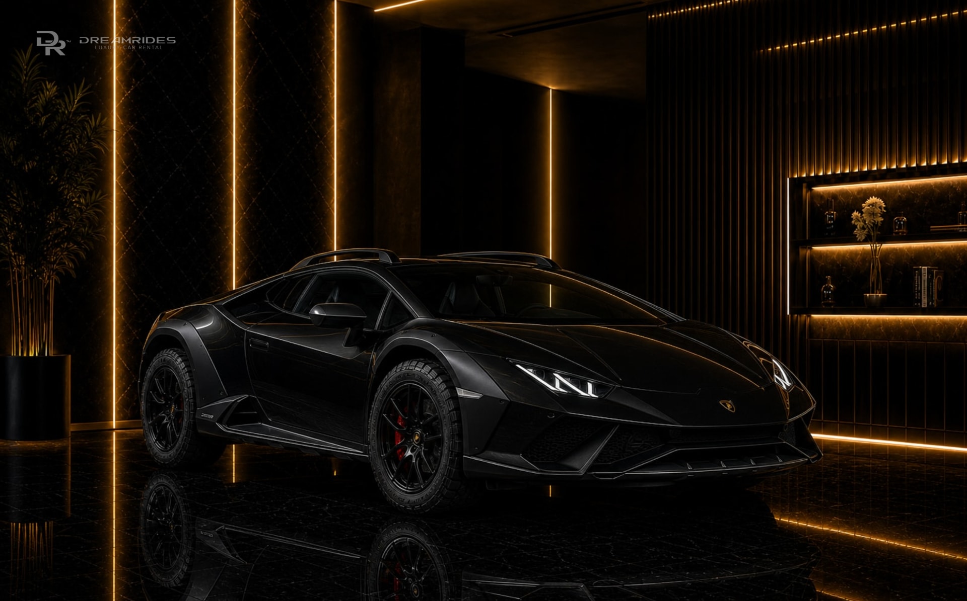 Actual Lamborghini Huracan Sterrato available from DreamRides Dubai