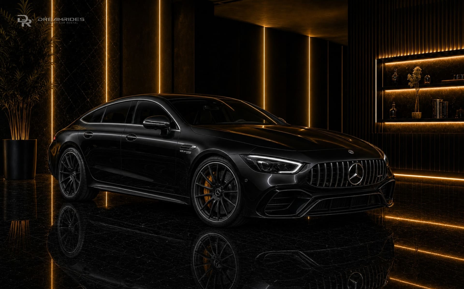 Actual Mercedes-Benz GT 63 available from DreamRides Dubai