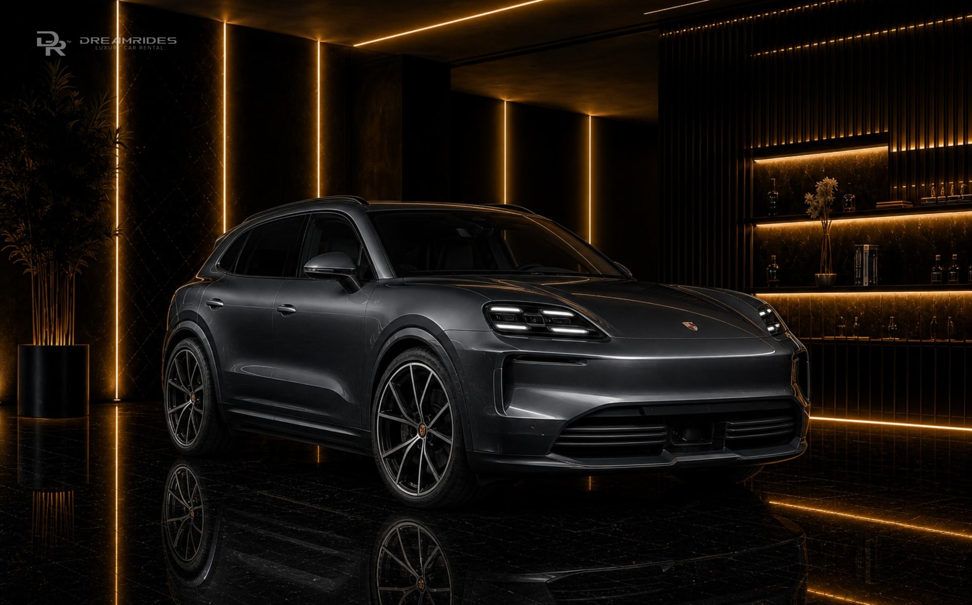 Actual Porsche Cayenne Electric available from DreamRides Dubai