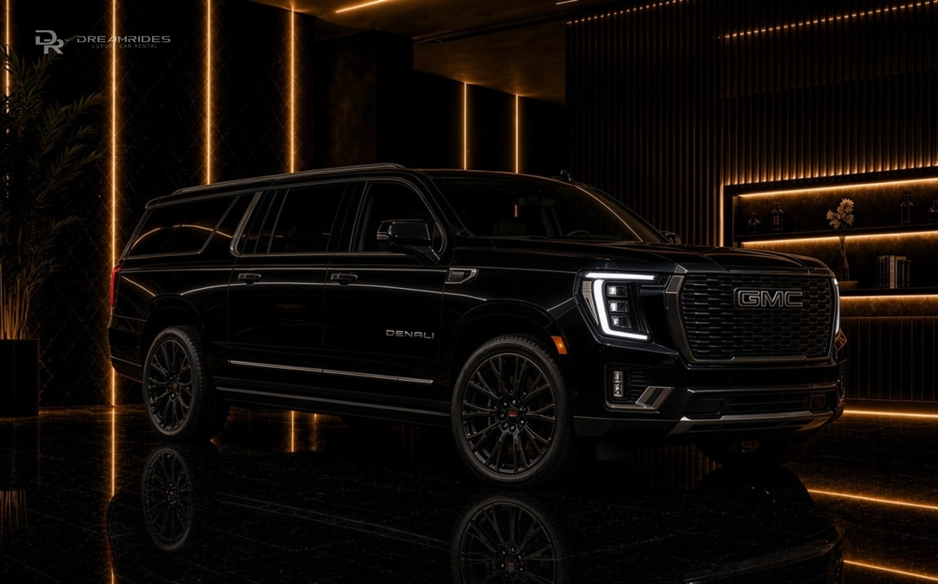 Actual GMC Yukon XL Denali New Shape available from DreamRides Dubai