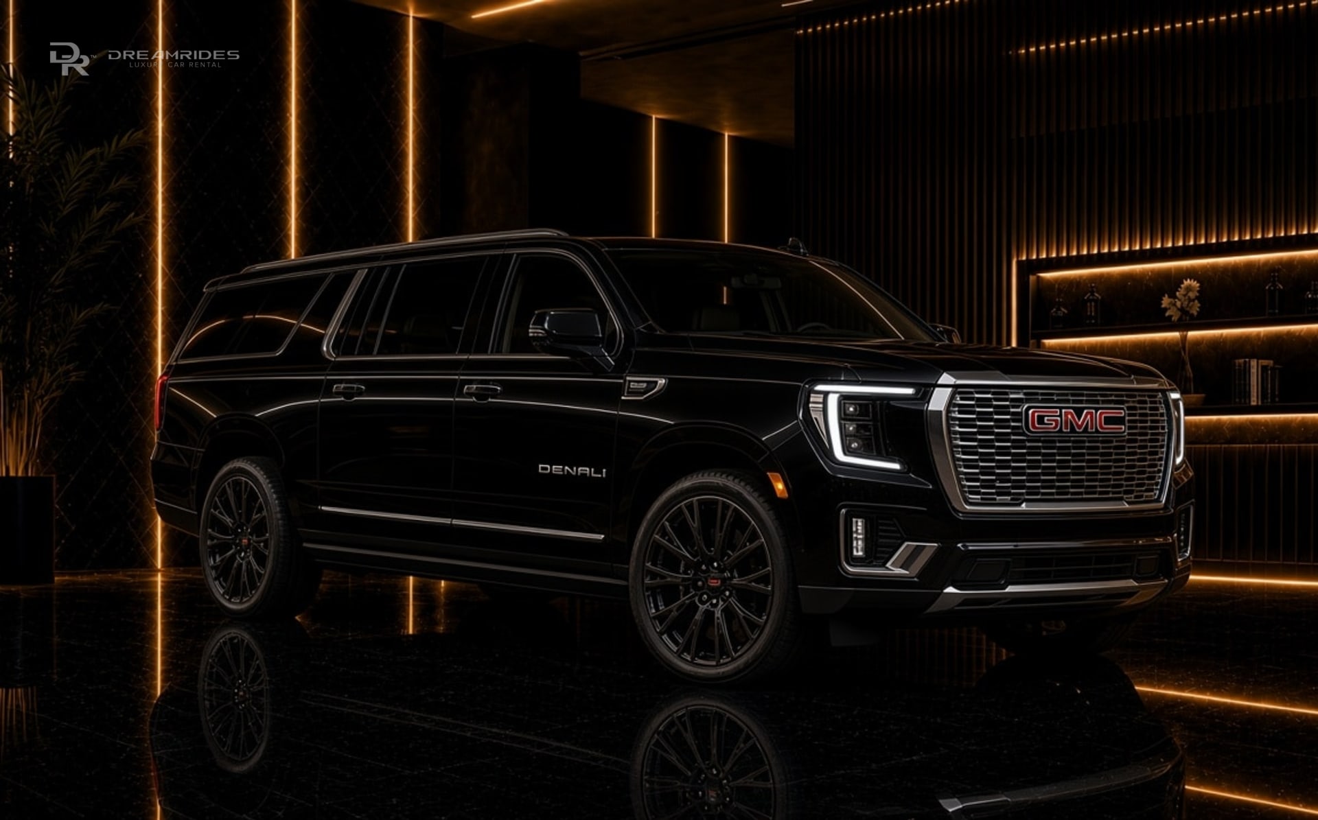 Actual GMC Yukon XL Denali Old Shape available from DreamRides Dubai