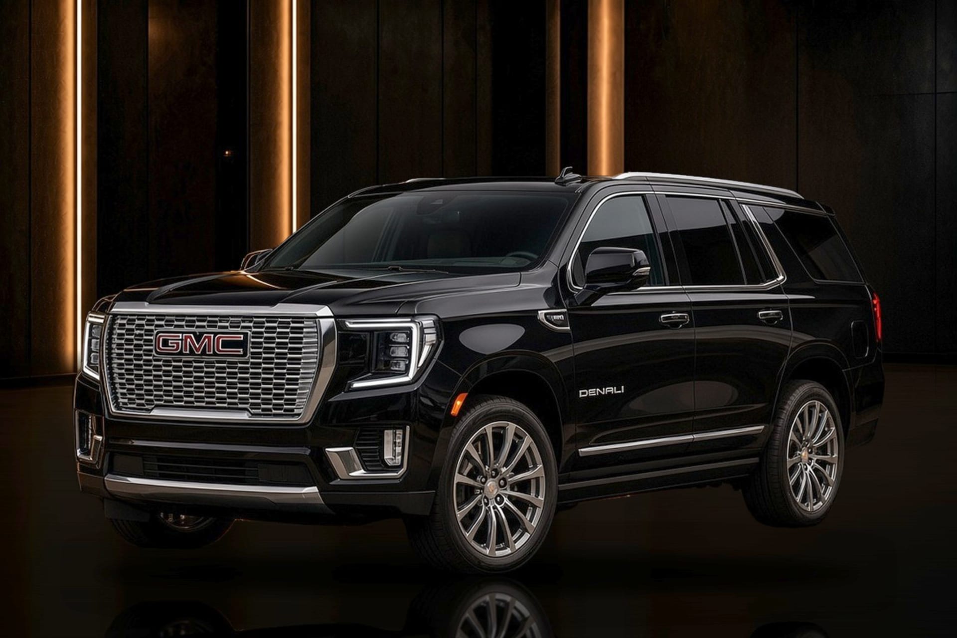 2024 GMC Yukon Denali Gen 4 (6.2L naturally aspirated V8, 420 hp) available to rent in Dubai