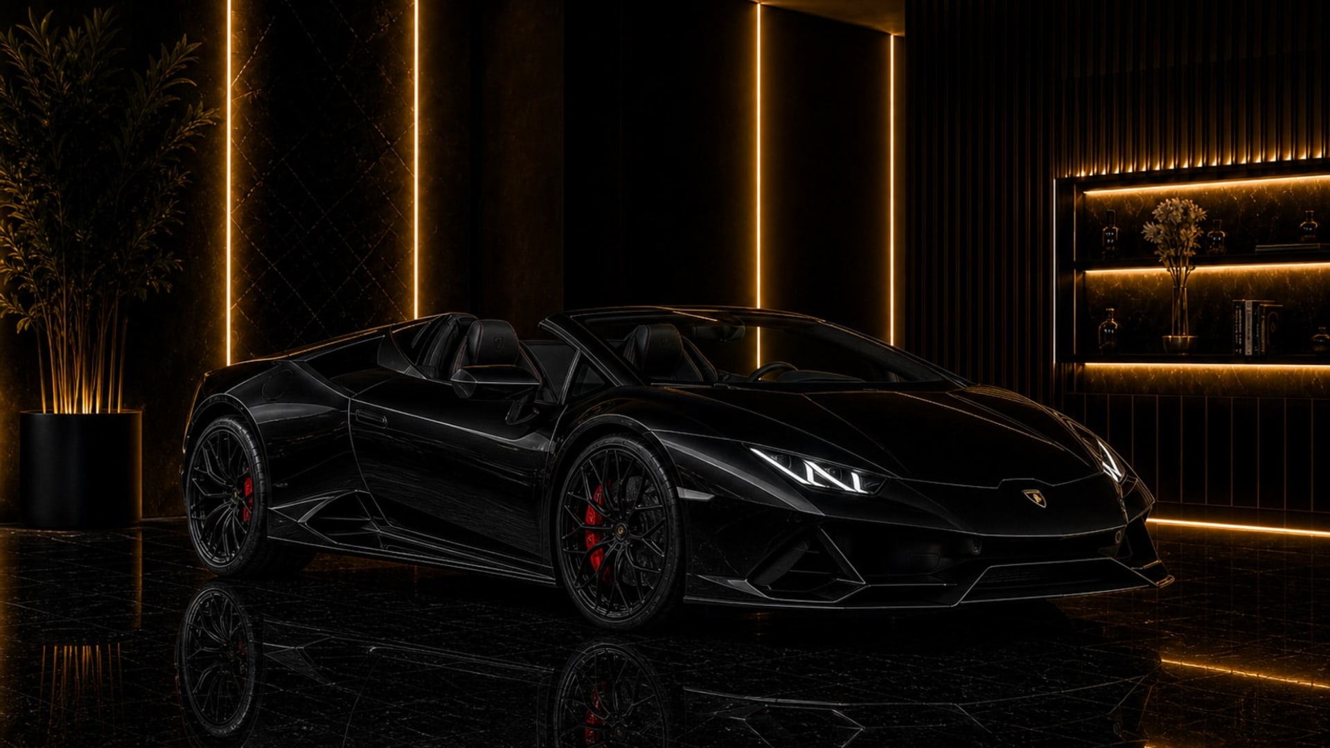 Lamborghini Huracan EVO Spyder luxury car rental in Dubai