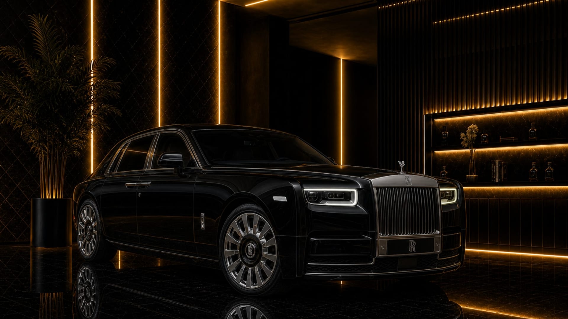 Actual Rolls-Royce Phantom available from DreamRides Dubai