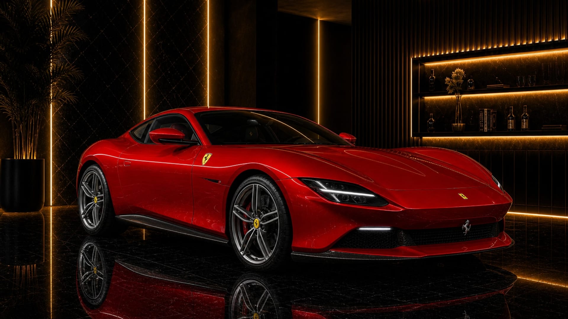 Actual Ferrari Amalfi available from DreamRides Dubai