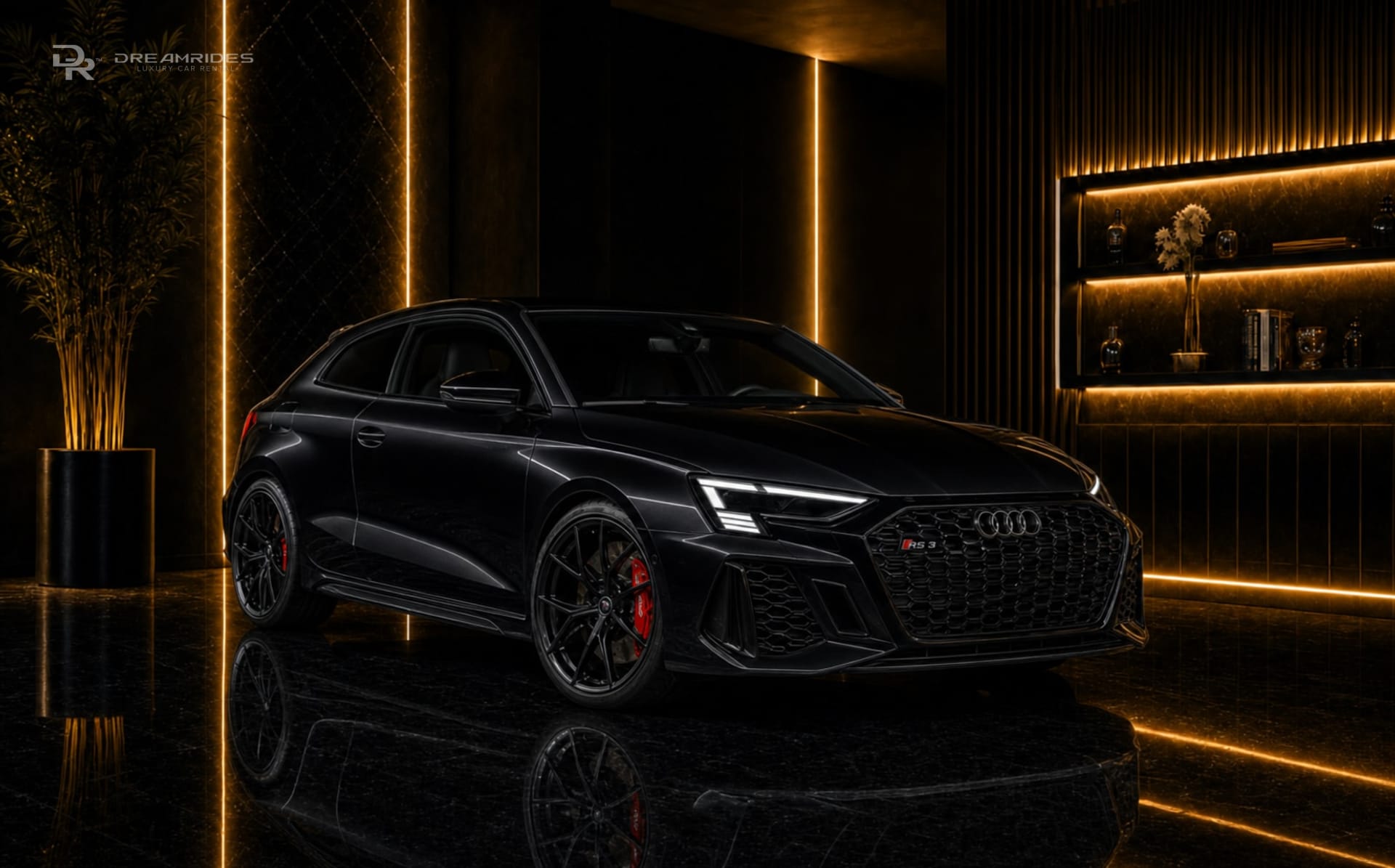 Actual Audi RS3 Coupe available from DreamRides Dubai