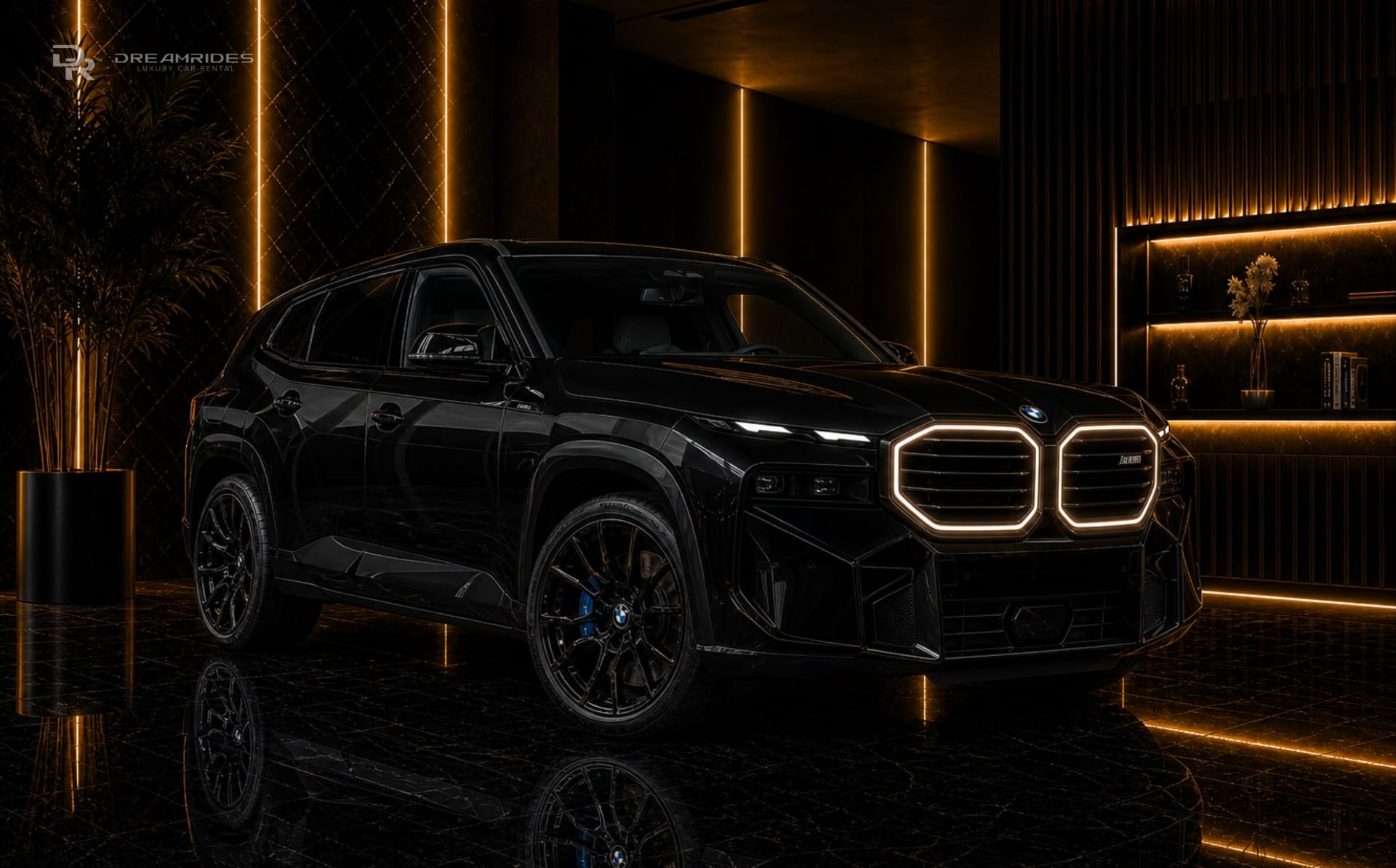 BMW XM luxury car rental in Dubai