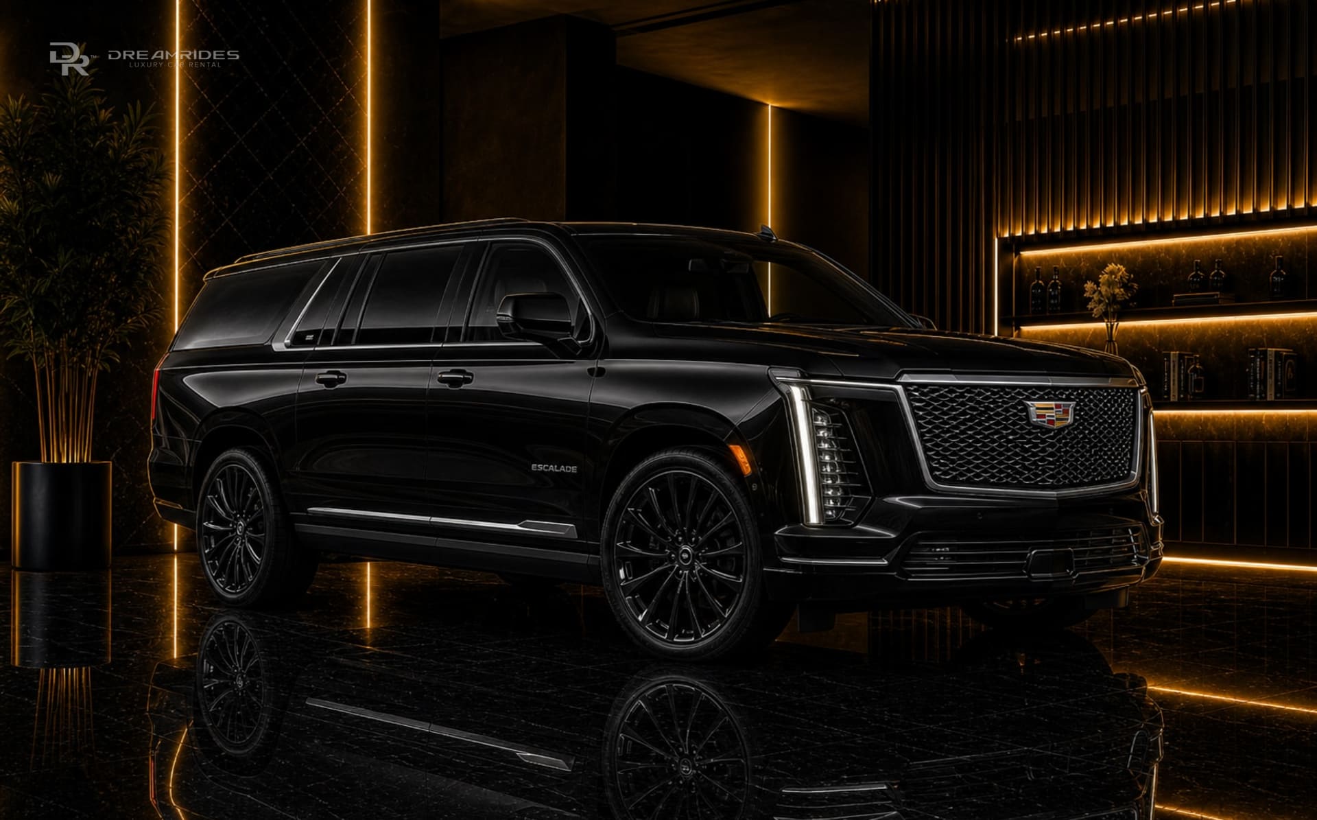 Cadillac Escalade ESV luxury car rental in Dubai