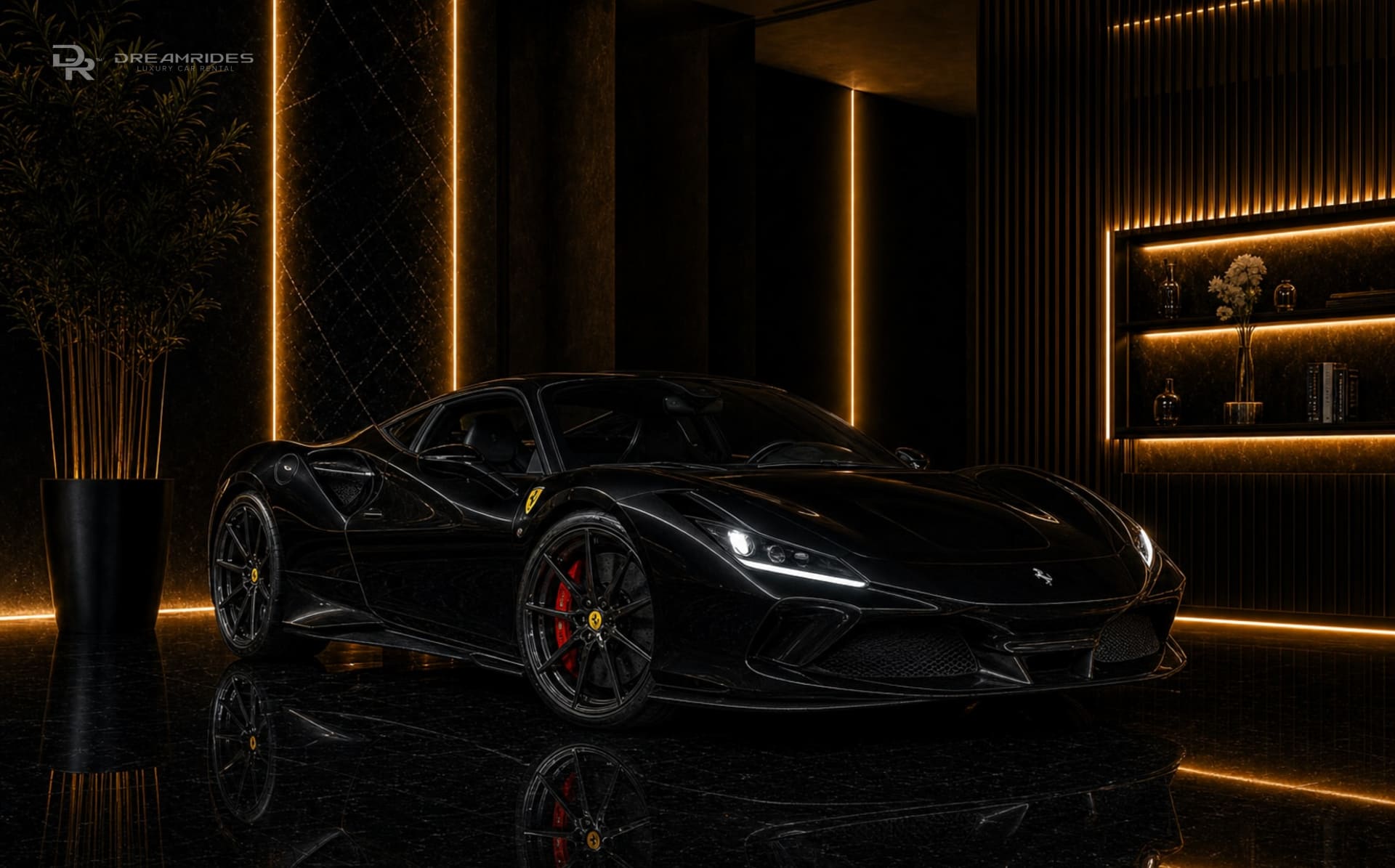 Actual Ferrari F8 Tributo available from DreamRides Dubai