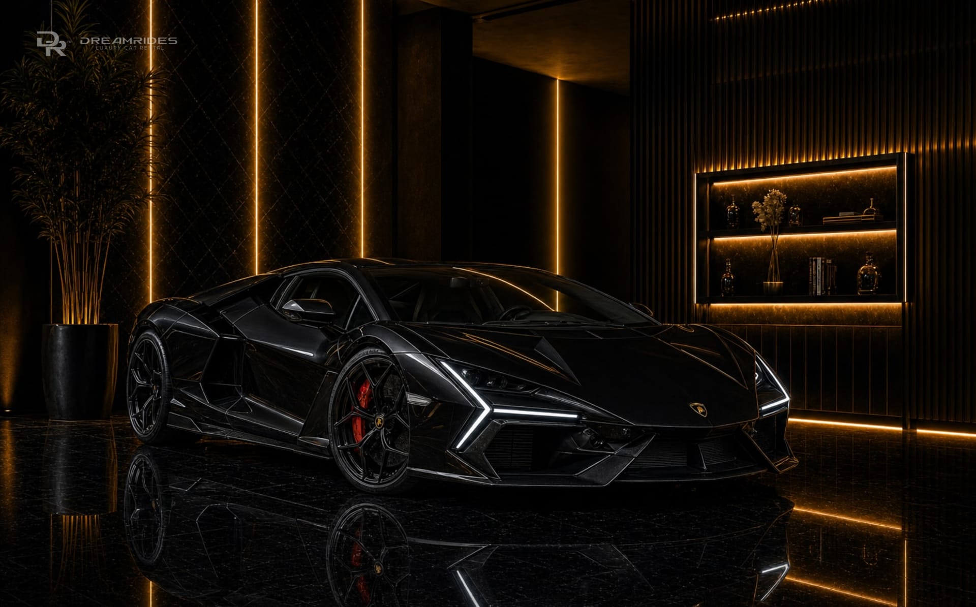 Actual Lamborghini Revuelto available from DreamRides Dubai
