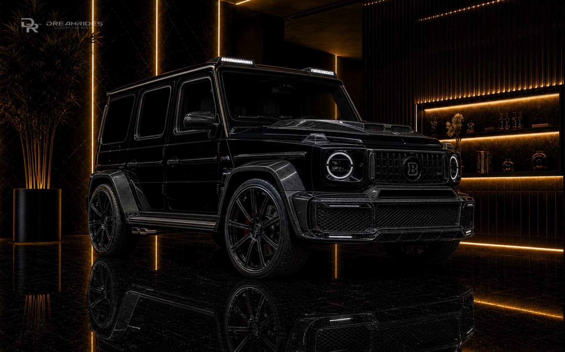 Actual Mercedes-Benz G63 Brabus available from DreamRides Dubai