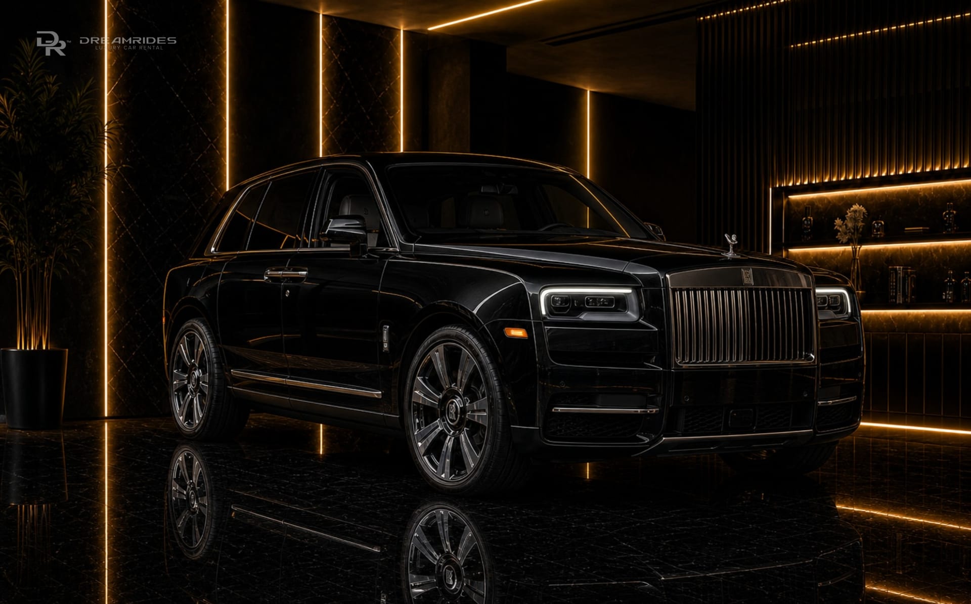 Actual Rolls-Royce Cullinan available from DreamRides Dubai